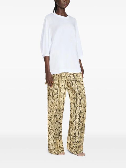 DRIES VAN NOTEN balloon-sleeve T-shirt - White