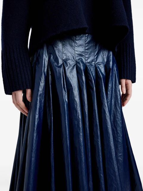 Proenza Schouler Petra maxi skirt - Blue