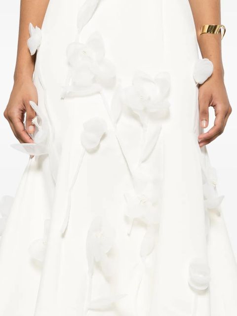 ROTATE BIRGER CHRISTENSEN Lily midi dress - Neutrals