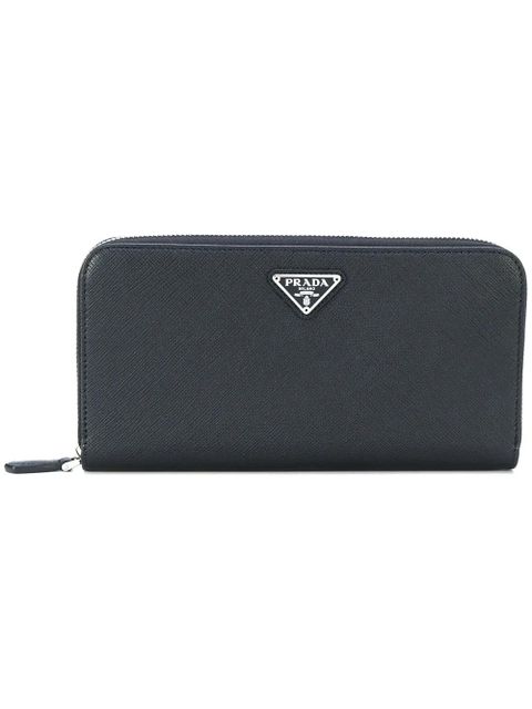 Prada Saffiano zip wallet - Black - zdjęcie produktu nr 2