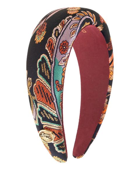 ETRO patterned headband - Black - zdjęcie produktu nr 1