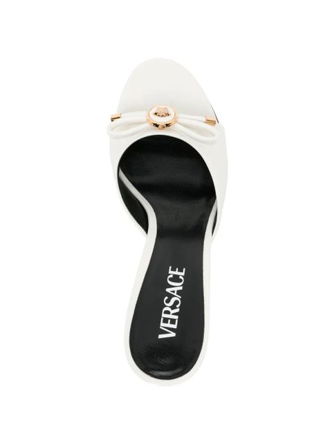 Versace 85mm flower detail sandals - White - zdjęcie produktu nr 2