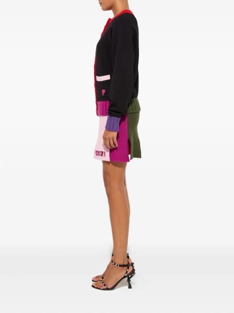 PUCCI color-block pocket cardigan - Black