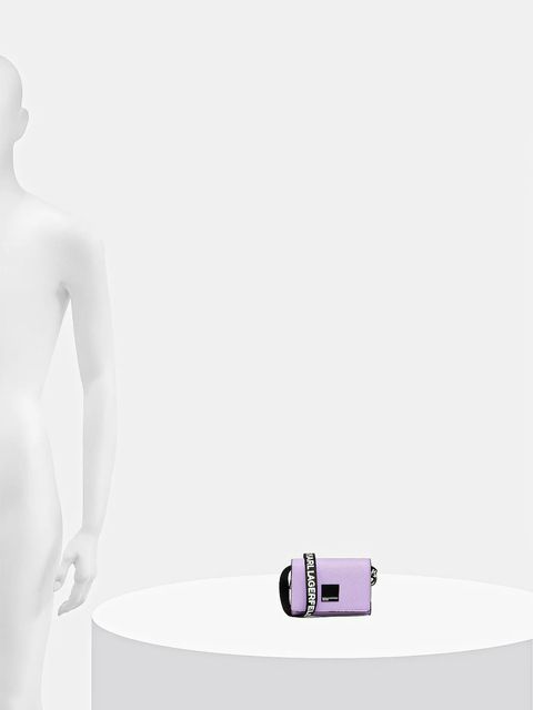 Karl Lagerfeld Jeans torebka kolor fioletowy A3W32057