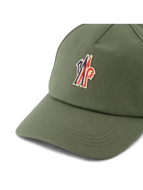 Moncler Grenoble logo-appliqué cap - Green - zdjęcie produktu nr 2