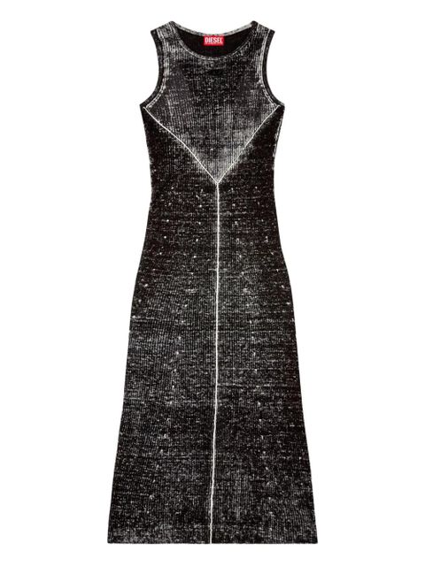 Diesel M-Rab midi dress - Black - zdjęcie produktu nr 1