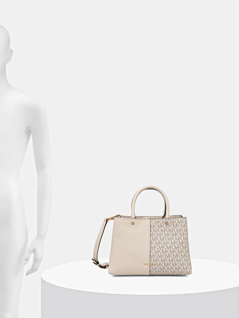 MICHAEL Michael Kors torebka FLORA kolor beżowy 30T5GFFS2B