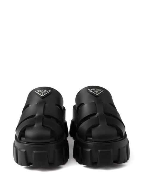 Prada Monolith mules - Black