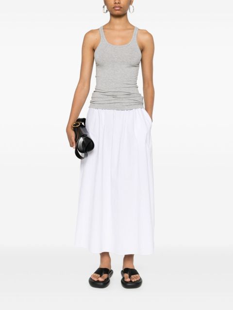 AGOLDE sleeveless jersey tank top - Grey - zdjęcie produktu nr 2