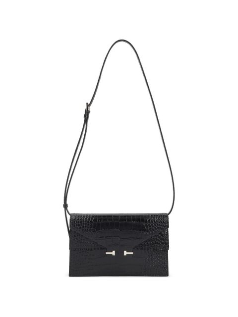TOM FORD crocodile-effect shoulder bag - Black - zdjęcie produktu nr 1