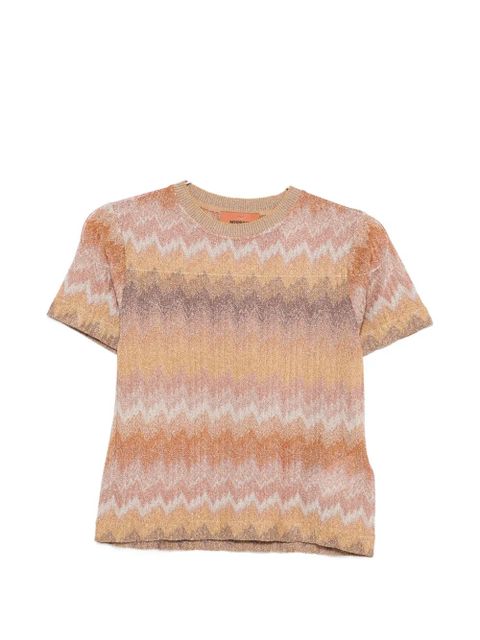 Missoni zigzag T-shirt - Gold - zdjęcie produktu nr 1