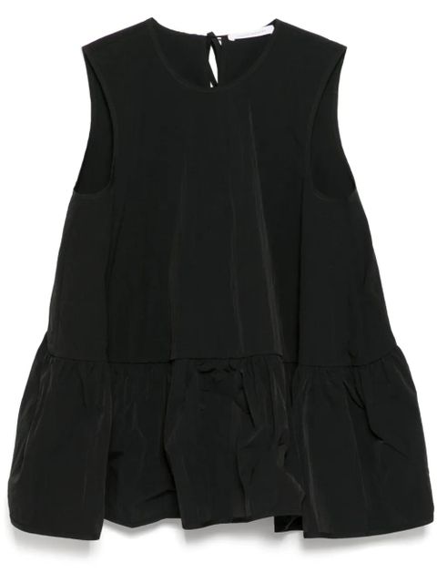 Cecilie Bahnsen Asta top - Black - zdjęcie produktu nr 1