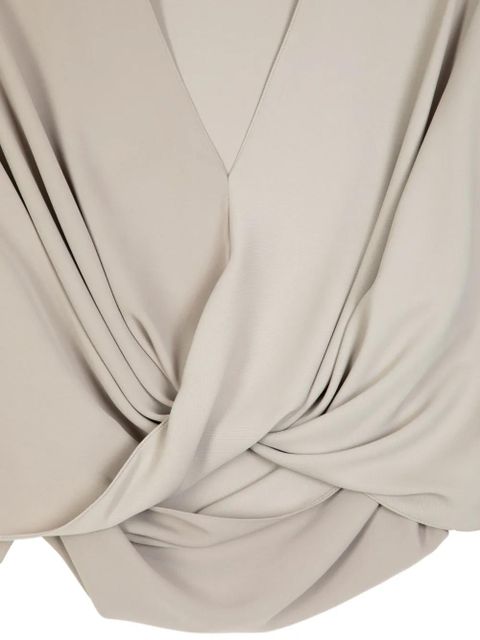 MM6 Maison Margiela V-neck blouse - Neutrals