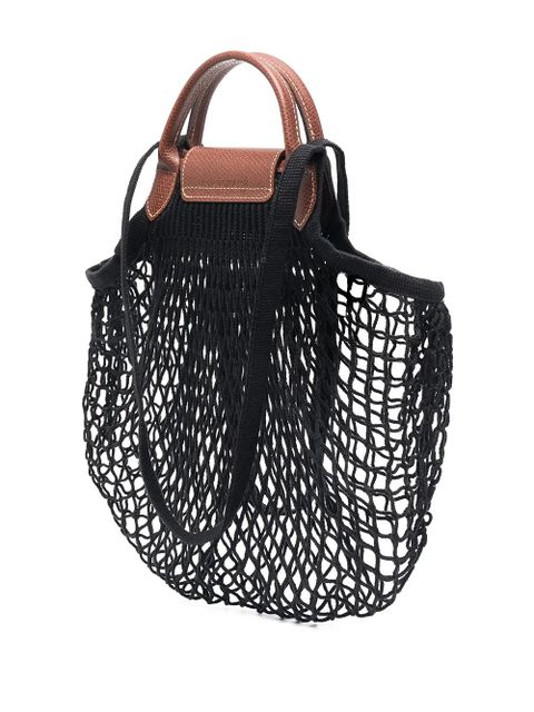 Longchamp Le Pliage Filet mesh bag - Black