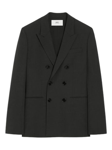 AMI Paris double-breasted wool jacket - Black - zdjęcie produktu nr 1