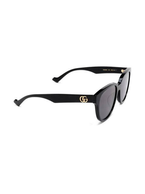 Gucci Eyewear Interlocking G cat-eye sunglasses - Black - zdjęcie produktu nr 2