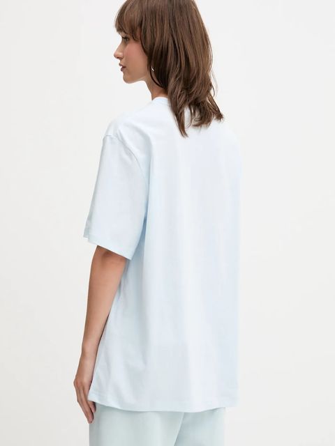 Rotate t-shirt bawełniany damski kolor niebieski 114392184