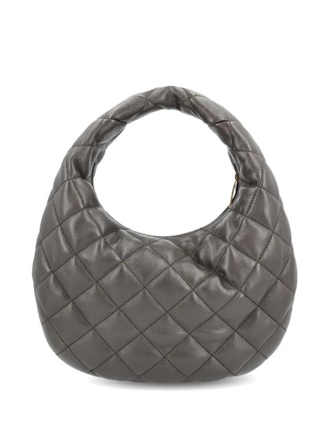 Saint Laurent Icarino quilted logo handbag - Grey - zdjęcie produktu nr 2