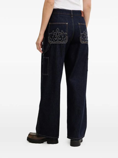Zadig&Voltaire embroidery jeans - Blue