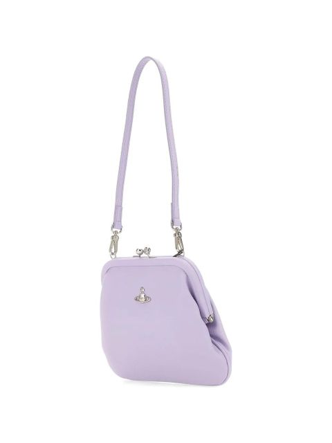 Vivienne Westwood Orb trapeze clutch bag - Purple
