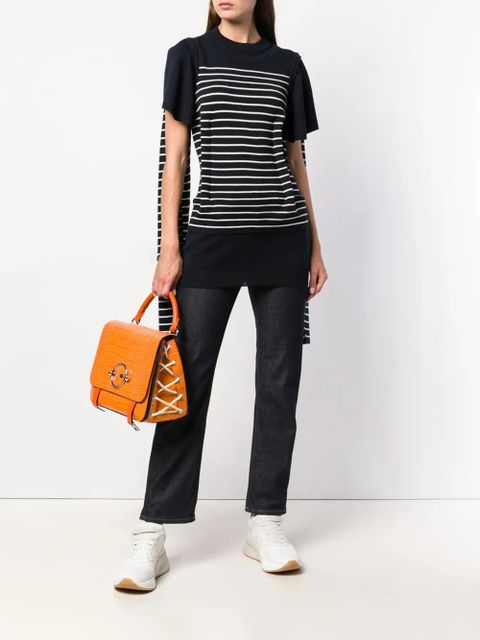 JW Anderson double layer-sleeve T-shirt - Blue - zdjęcie produktu nr 2