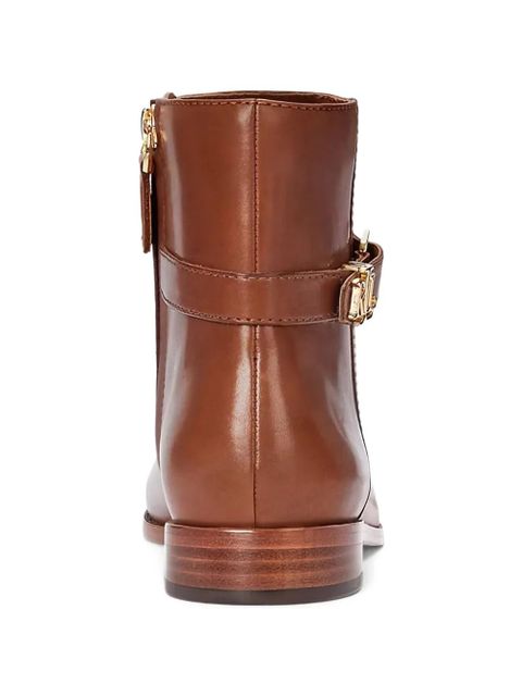 Lauren Ralph Lauren leather ankle boots - Brown - zdjęcie produktu nr 2