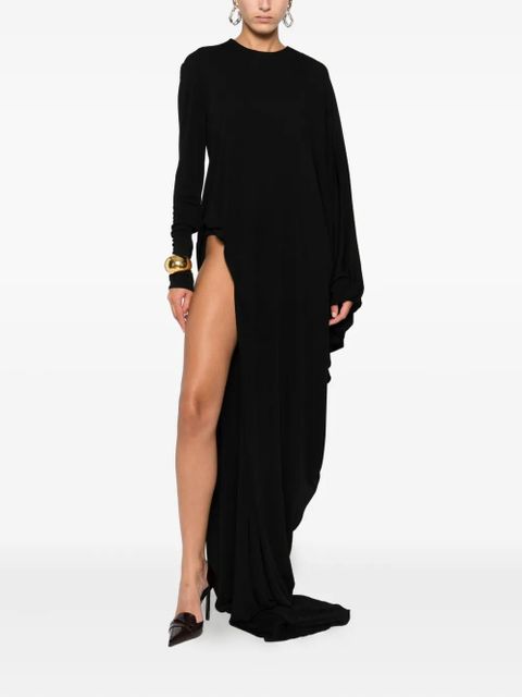TOM FORD cut-out draped dress - Black - zdjęcie produktu nr 2