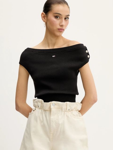 Tommy Jeans sweter bawełniany - zdjęcie produktu nr 1