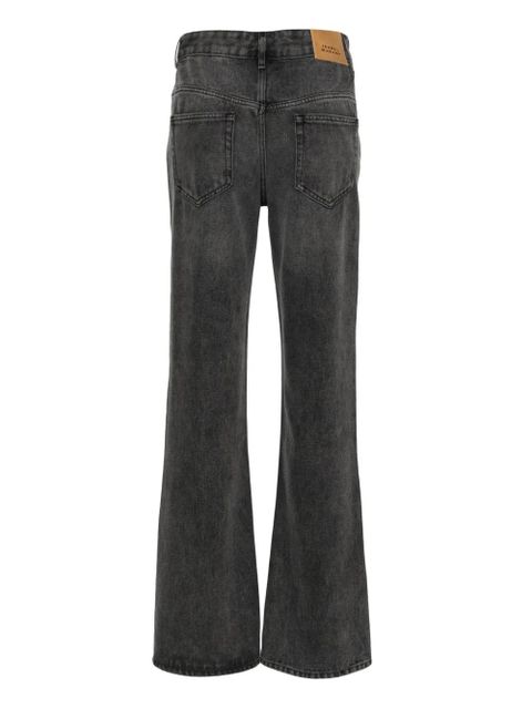 ISABEL MARANT Belvira high-rise bootcut jeans - Grey - zdjęcie produktu nr 2