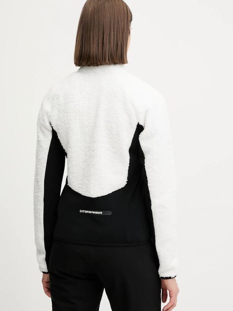 EA7 Emporio Armani bluza sportowa damska kolor biały gładka AF14796.7W000385 - zdjęcie produktu nr 2