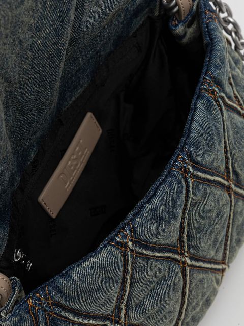 Diesel torebka jeansowa CHARM-D CHARM-D kolor niebieski X09596.P5570