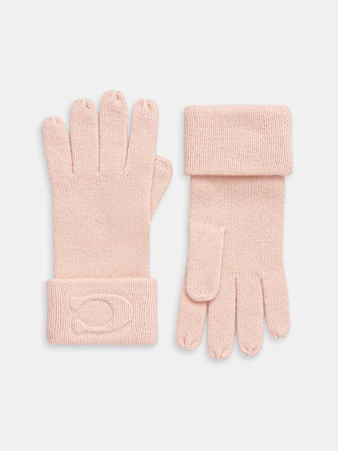 Coach rękawiczki z dodatkiem wełny - zdjęcie produktu nr 1