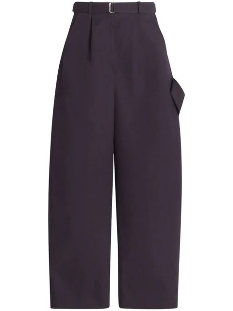 Lanvin tapered trousers - Purple - zdjęcie produktu nr 1