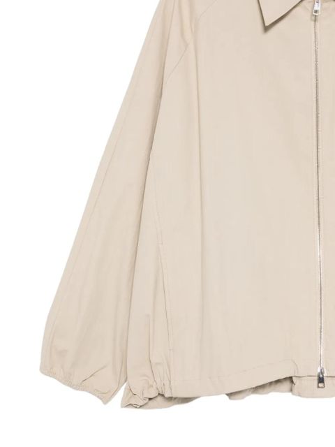 Alysi drawstring jacket - Neutrals