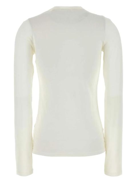 Jil Sander crew-neck T-shirt - White - zdjęcie produktu nr 2