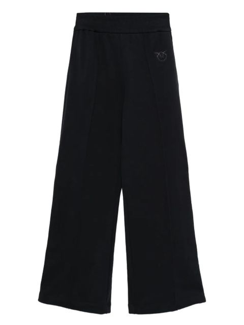 PINKO logo-embroidered track pants - Black - zdjęcie produktu nr 1
