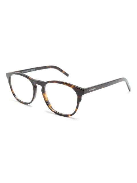 Givenchy Eyewear tortoiseshell round-frame glasses - Brown - zdjęcie produktu nr 2