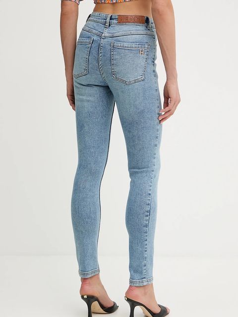 Silvian Heach jeansy DANI damskie kolor niebieski GPP25146JE