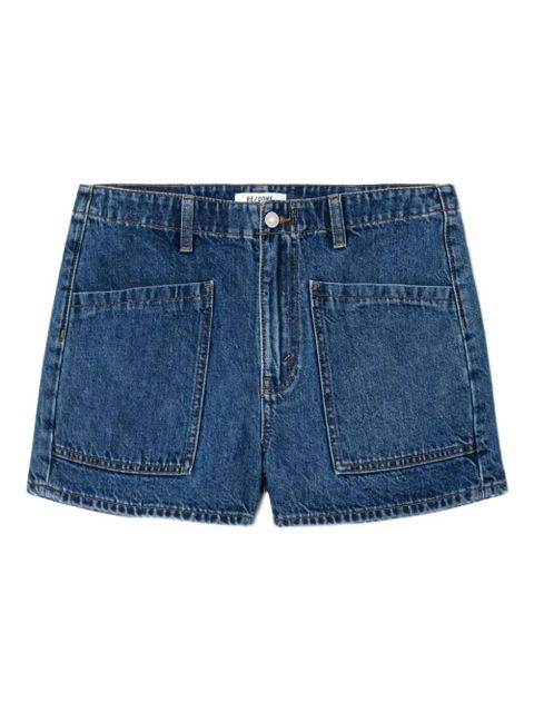 RE/DONE The Bender pocket-detail denim shorts - Blue - zdjęcie produktu nr 1