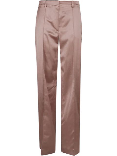 Balmain satin trousers - Neutrals - zdjęcie produktu nr 1