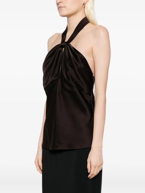 TOM FORD silk top - Brown