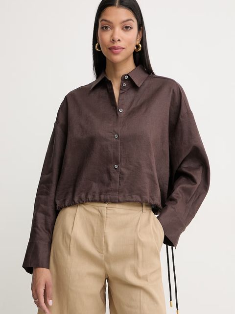 Pinko koszula damska lniana - zdjęcie produktu nr 1