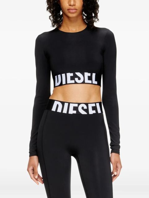 Diesel Melissa-D-Pop top - Black