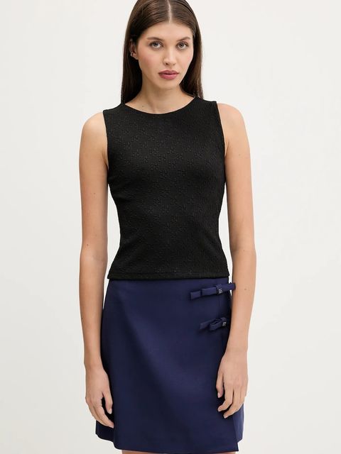 HUGO top kolor czarny 50542420 - zdjęcie produktu nr 1