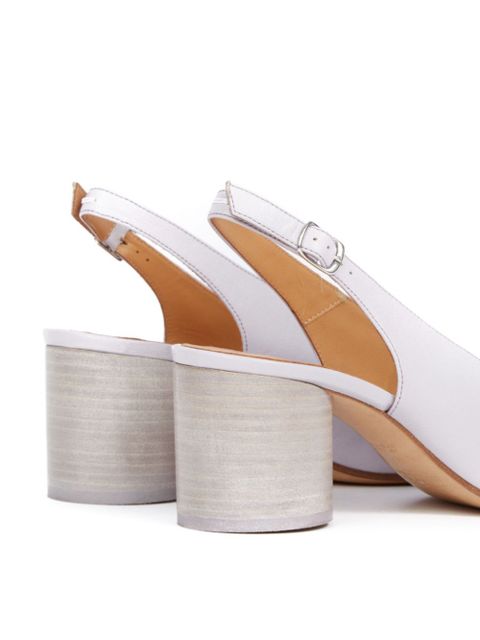 Maison Margiela 60mm Tabi slingback pumps - Purple