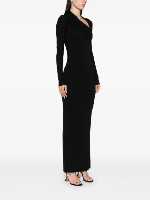 MANURÍ Malena maxi dress - Black - zdjęcie produktu nr 2