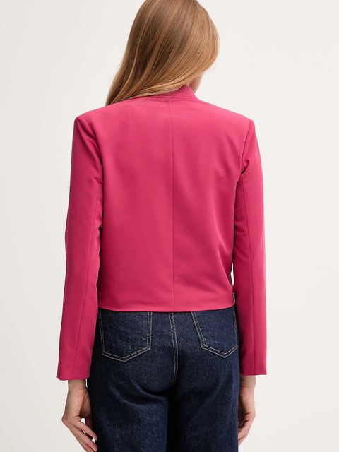 United Colors of Benetton kurtka kolor różowy przejściowa 2R4CDW03B