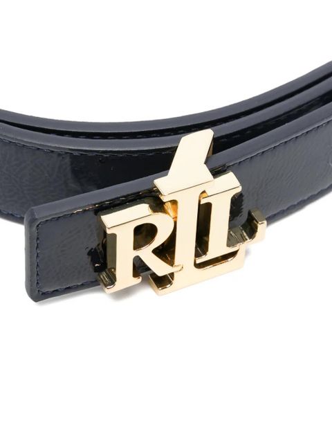 Lauren Ralph Lauren logo-buckle belt - Blue - zdjęcie produktu nr 2