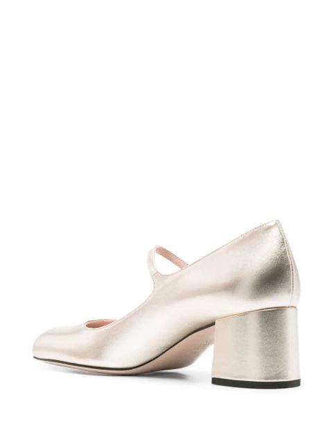 Valentino Garavani 55mm crystal-embellished heeled pumps - Silver