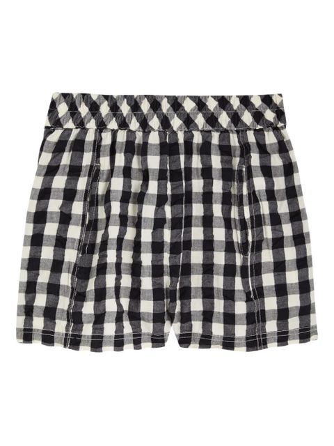 Free People checked shorts - Black - zdjęcie produktu nr 2